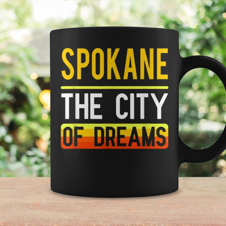 Spokane The City Of Dreams Washington Souvenir Coffee Mug Gifts ideas