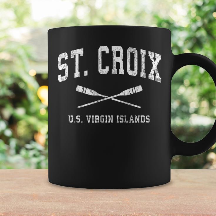 St Croix Usvi Vintage Nautical Paddles Sports Oars Coffee Mug Gifts ideas