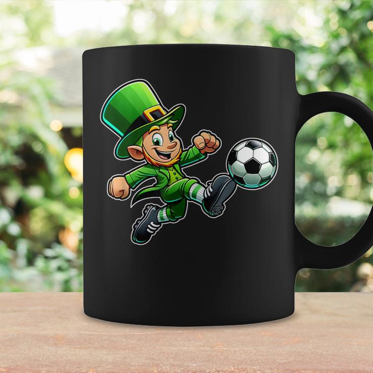 St Patrick's Day Irish Leprechaun Soccer Team Player Coffee Mug Gifts ideas