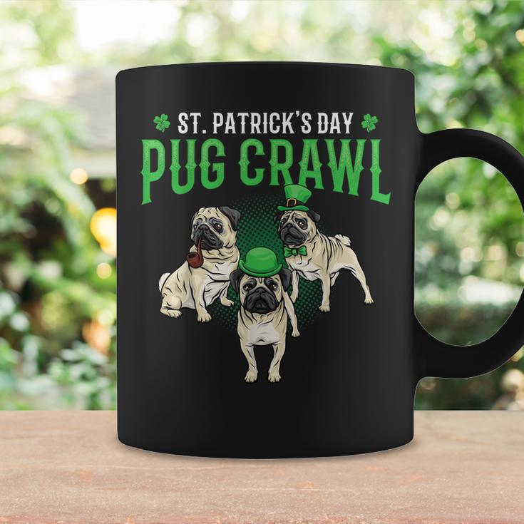 St Patrick's Day Parade Of Pug Crawl Dog Lovers Pug Mom Dad Coffee Mug Gifts ideas