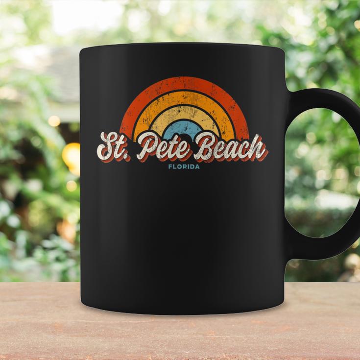 St Pete Beach Florida Fl Vintage Rainbow Retro 70S Coffee Mug Gifts ideas