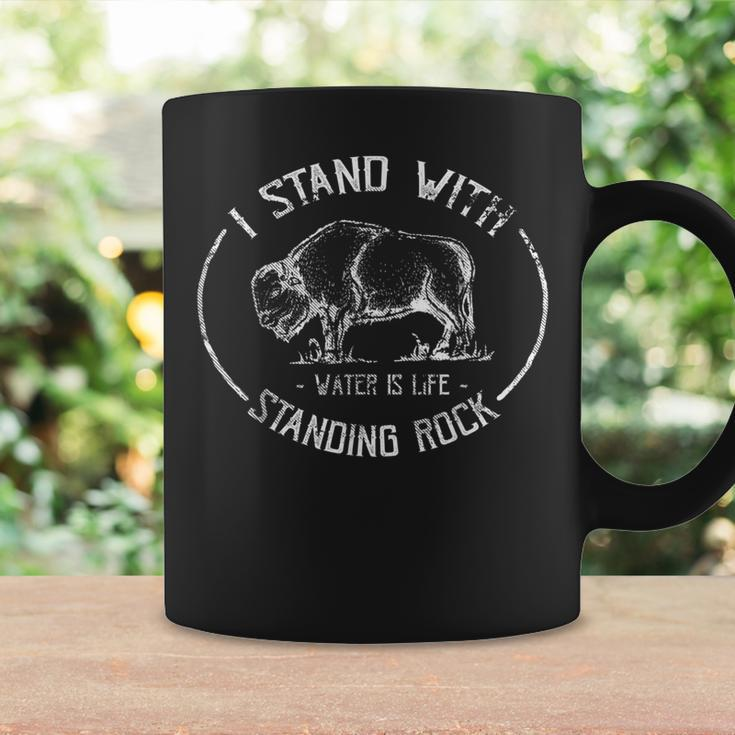 I Stand With Standing Rock No Dapl Protest Buffalo Coffee Mug Gifts ideas