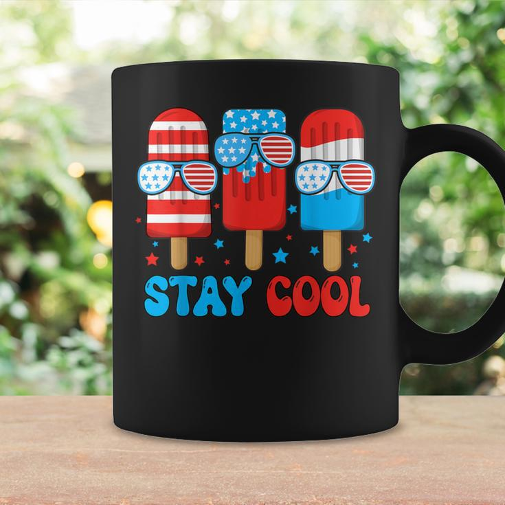 Stay Cool 4Th July Popsicle American Flag Boy Toddler Coffee Mug Gifts ideas