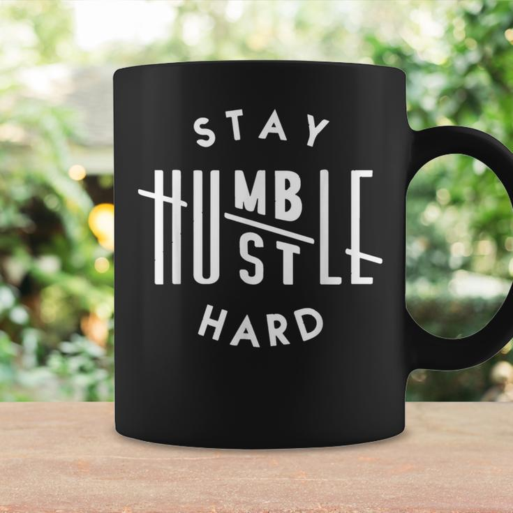 Stay Humble Hustles Hard Quote Saying Coffee Mug Gifts ideas