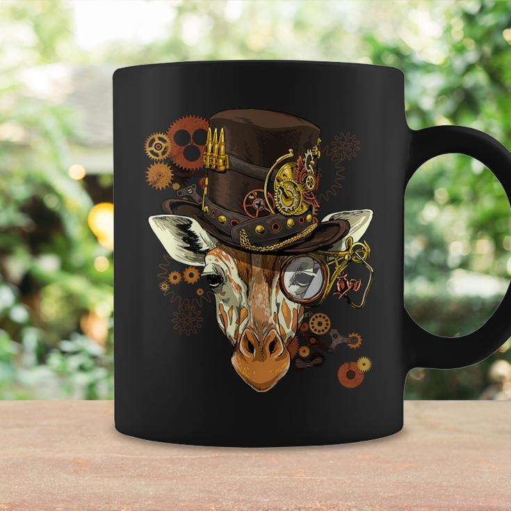 Steampunk Gear Giraffe Mechanical Animal Giraffe Lover Coffee Mug Gifts ideas