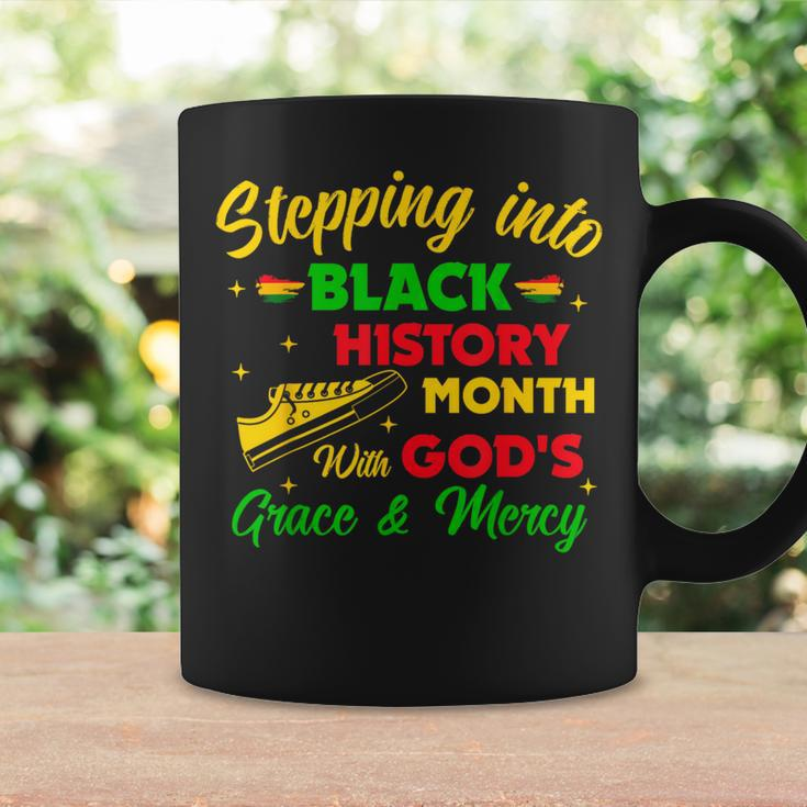 Step Black History Month With God African Christian Faith Coffee Mug Gifts ideas