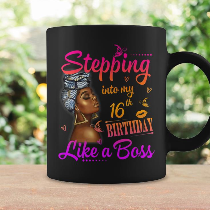 Stepping Into My 16Th Birthday Like A Boss A Present Girls Coffee Mug Gifts ideas