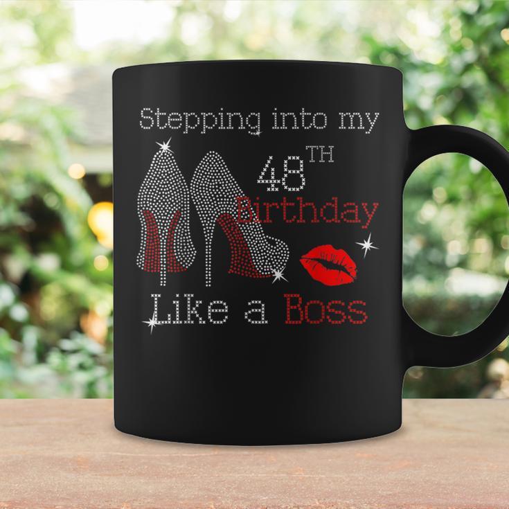 Stepping Into My 48Th Birthday Like A Boss Coffee Mug Gifts ideas