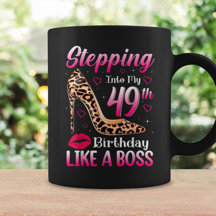 Stepping Into My 49Th Birthday Like A Boss Coffee Mug Gifts ideas