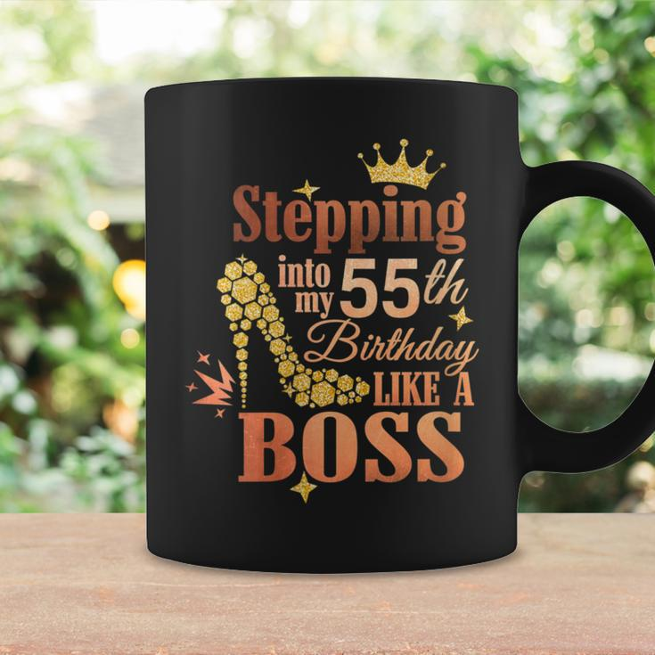 Stepping Into My 55Th Birthday Like A Boss Coffee Mug Gifts ideas