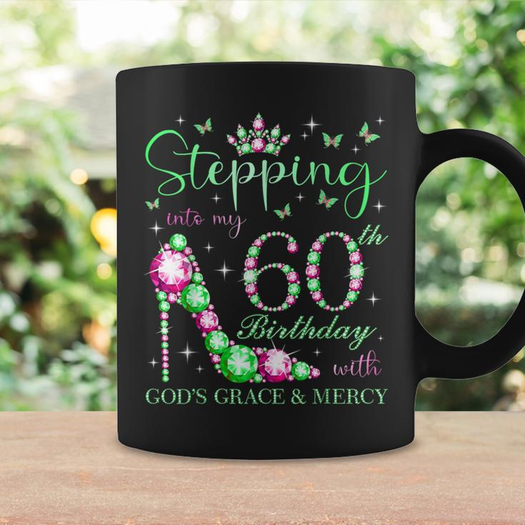 Stepping Into My 60Th Birthday With God's Grace & Mercy Coffee Mug Gifts ideas