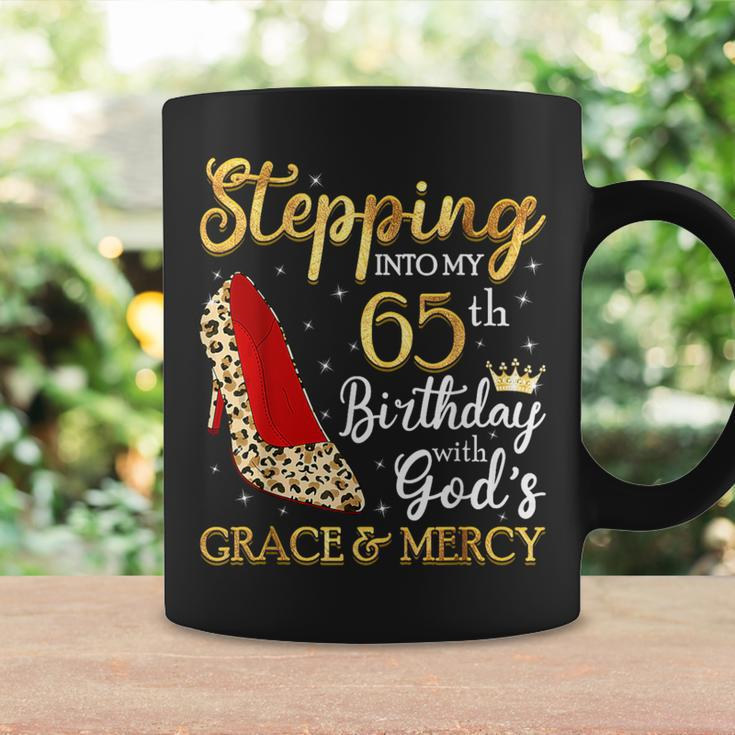 Stepping Into My 65Th Birthday With God's Grace & Mercy Coffee Mug Gifts ideas