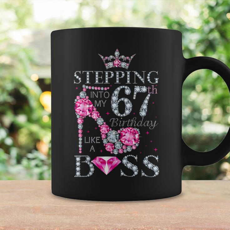 Stepping Into My 67Th Birthday Like A Boss Happy 67 Yrs Old Coffee Mug Gifts ideas