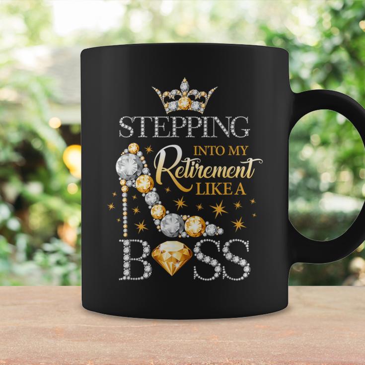 Stepping Into My Retirement Like A Boss Women’S Coffee Mug Gifts ideas