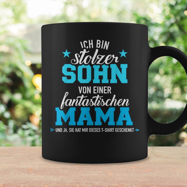 Stolzer Sohn Einer Fantastischen Mutter Slogan Tassen Geschenkideen