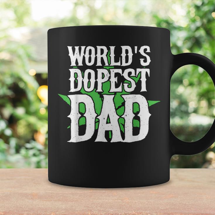 Stoner Dad For Weed Cbd Lovers World's Dopest Dad Coffee Mug Gifts ideas