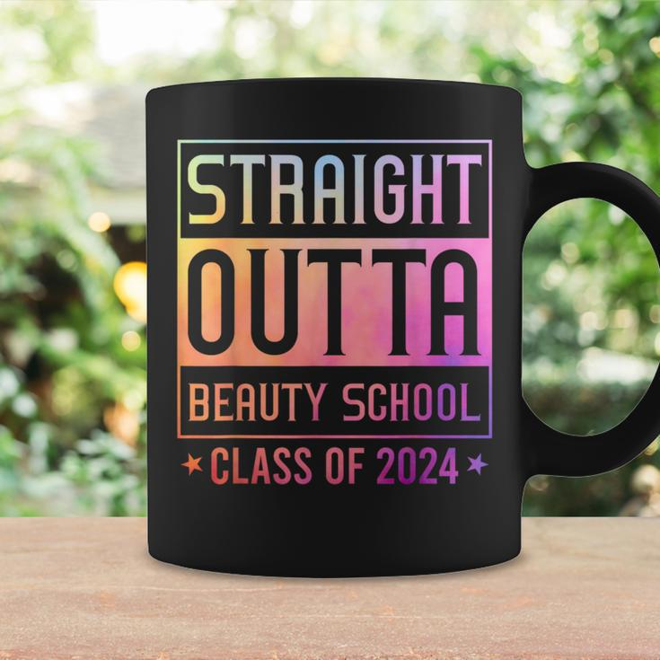 Straight Outta Beauty School Graduation Class Of 2024 Coffee Mug Gifts ideas