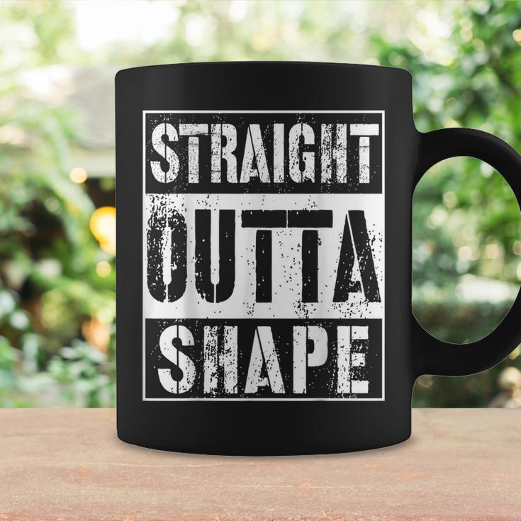 Straight Outta Shape Workout Or Gym Coffee Mug Gifts ideas