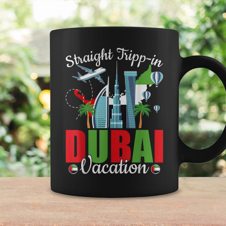 Straight Tripp-In Dubai Group Vacation Matching Crew Coffee Mug Gifts ideas