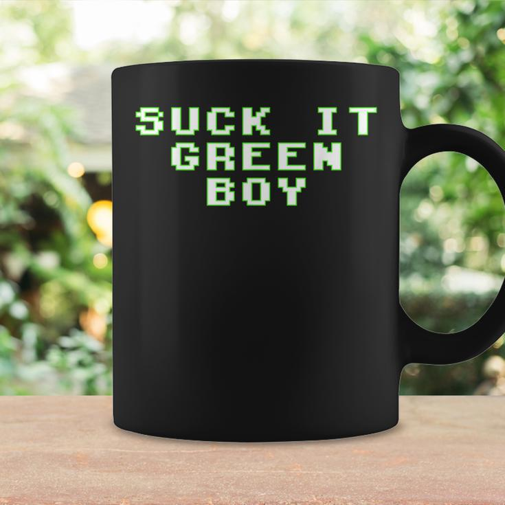 Suck It Green Boy Wilbur Soot And Tommyinnit Quote Coffee Mug Gifts ideas