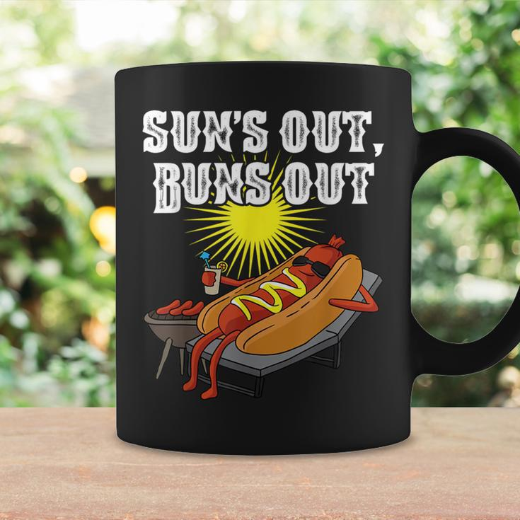 Suns Out Hot Dog Buns Out Sausage Bbq Food Barbecue Coffee Mug Gifts ideas