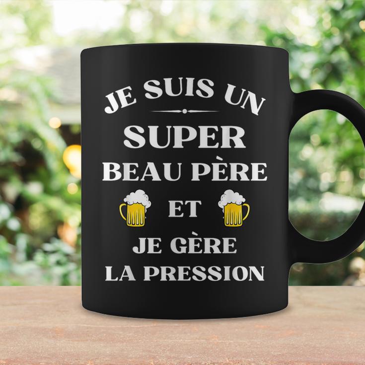Cadeau beau-père | Idée cadeau mug prénom beau-père en or