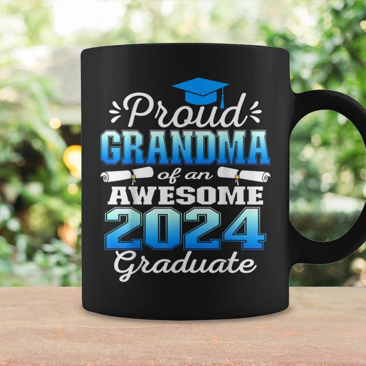 Super Proud Grandma Of 2024 Graduate Awesome Family College Coffee Mug Gifts ideas