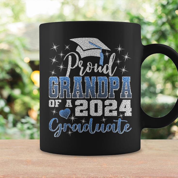 Super Proud Grandpa Of 2024 Graduate Awesome Family College Coffee Mug Gifts ideas