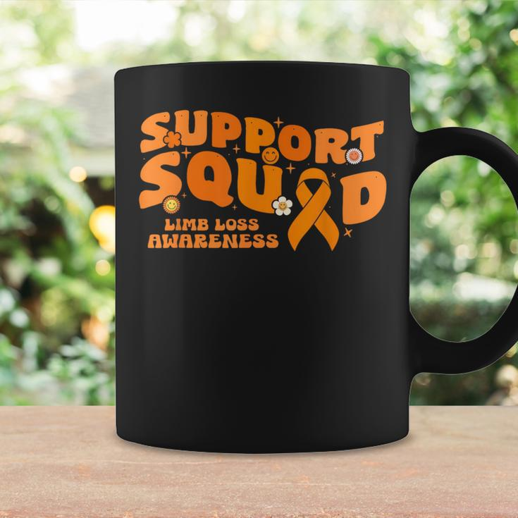 Support Squad Limb Loss Awareness Orange Ribbon Hope Fighter Coffee Mug Gifts ideas