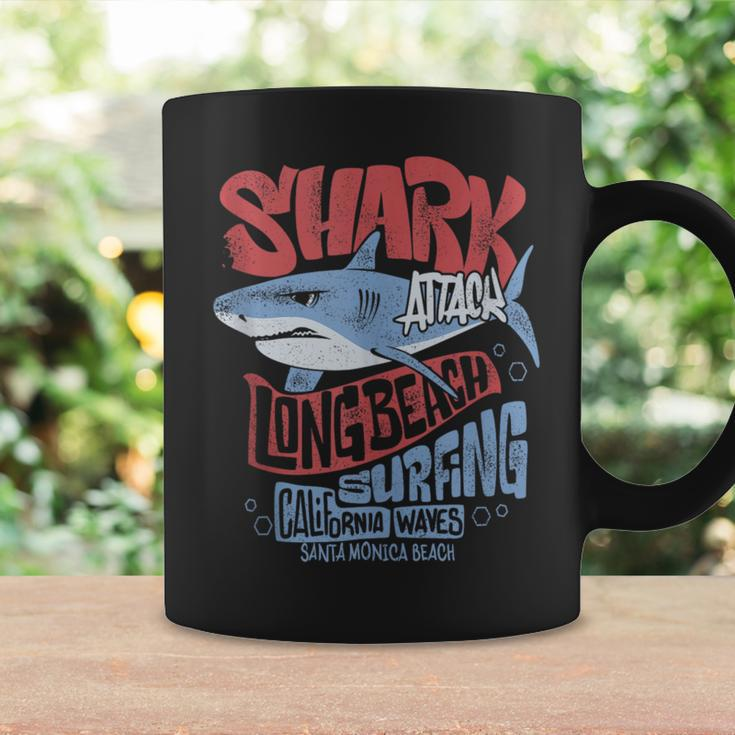 Surf Club Shark Waves Riders And Ocean Surfers Beach Coffee Mug Gifts ideas