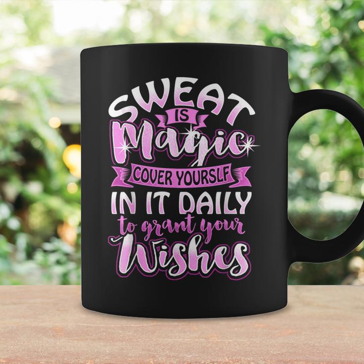 Sweat Is Magic Loves Yoga Practice Yogi Quote Namaste Zen Coffee Mug Gifts ideas