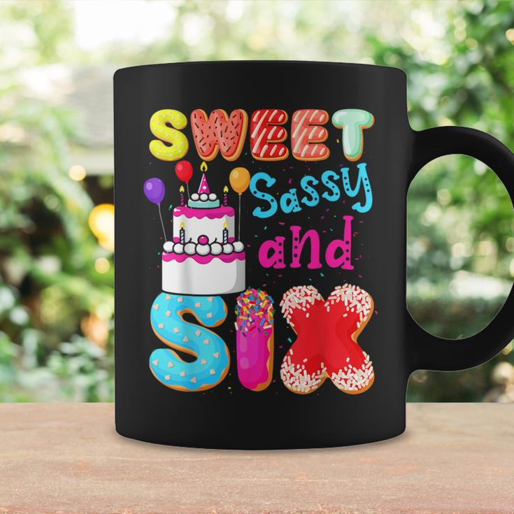Sweet Sassy And Six Birthday For Girls 6 Year Old Coffee Mug Gifts ideas
