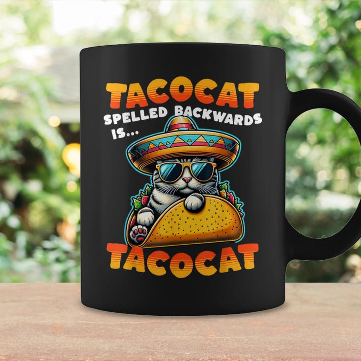 Tacocat Spelled Backwards Is Tacocat Mexican Taco Cat Coffee Mug Gifts ideas