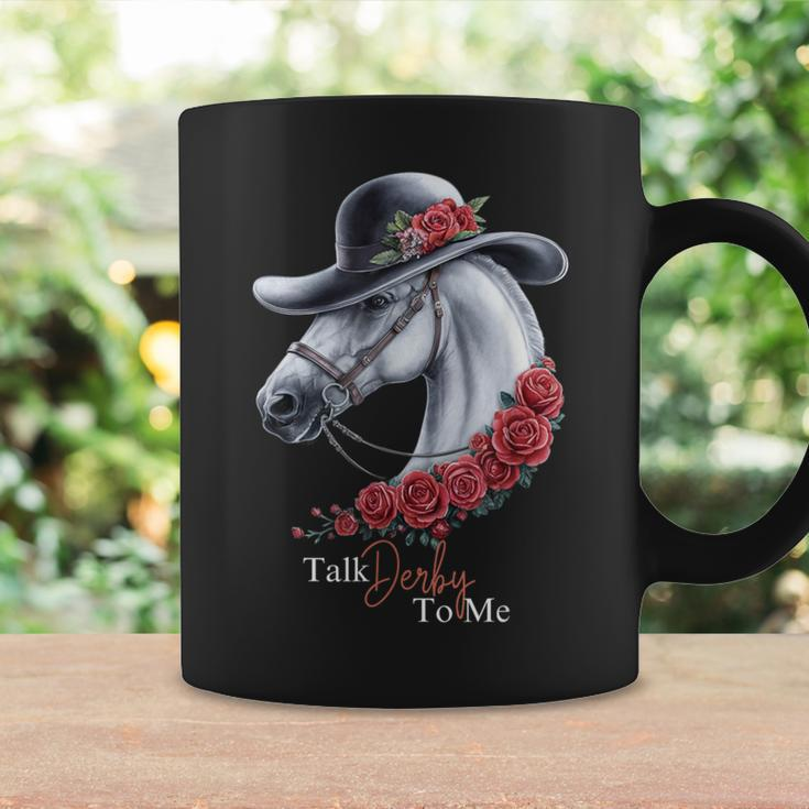 Talk Derby To Me Horse Racing Lover Derby Day Coffee Mug Gifts ideas