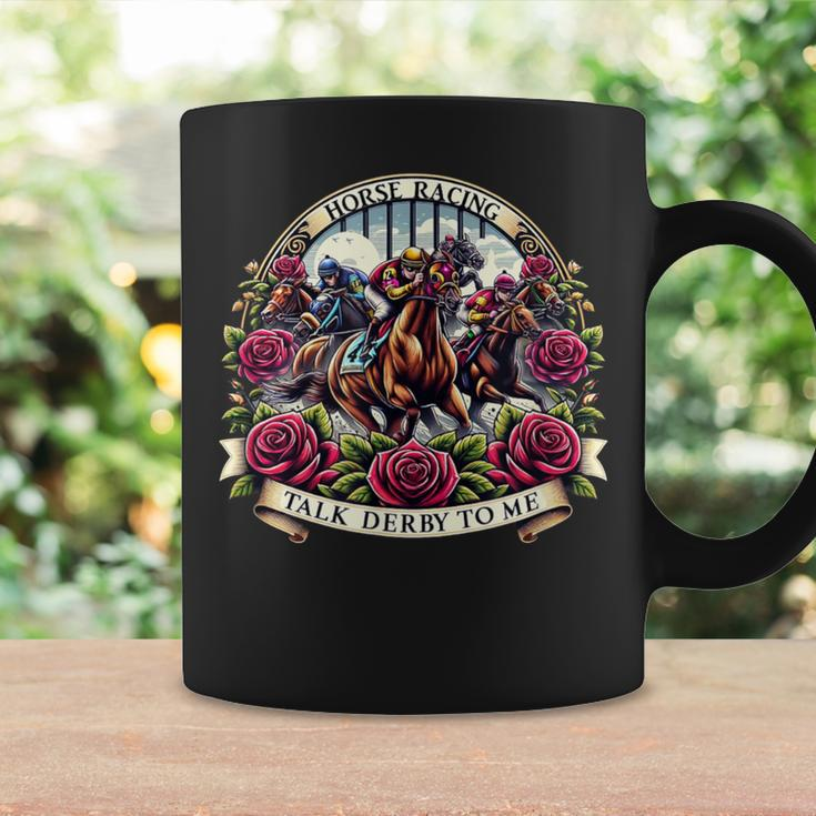 Talk Derby To Me Horse Racing Racehorses Coffee Mug Gifts ideas