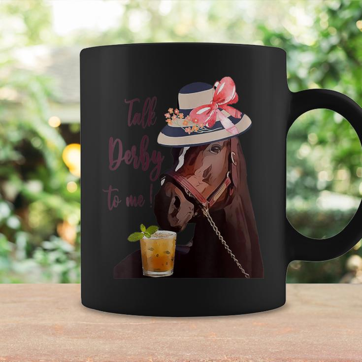 Talk Derby To Me Mint Juleps Derby Horse Racing Coffee Mug Gifts ideas