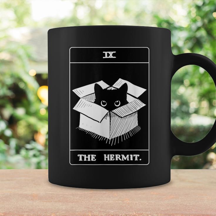 Tarot Card And Cat Black Cat In Box Graphic Coffee Mug Gifts ideas