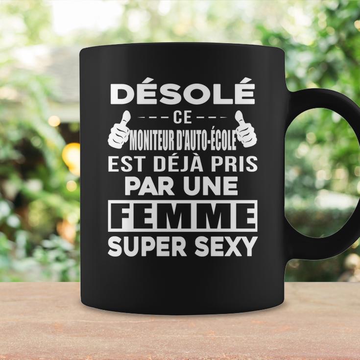 Tasse Moniteur d'Auto-école Humoristique, Design Original Idées cadeaux