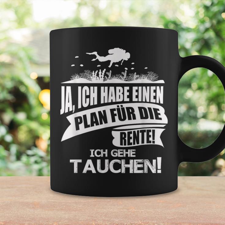 Taucher Rentner Spruch Plan Für Die Rente Ist Tauchen Tassen Geschenkideen