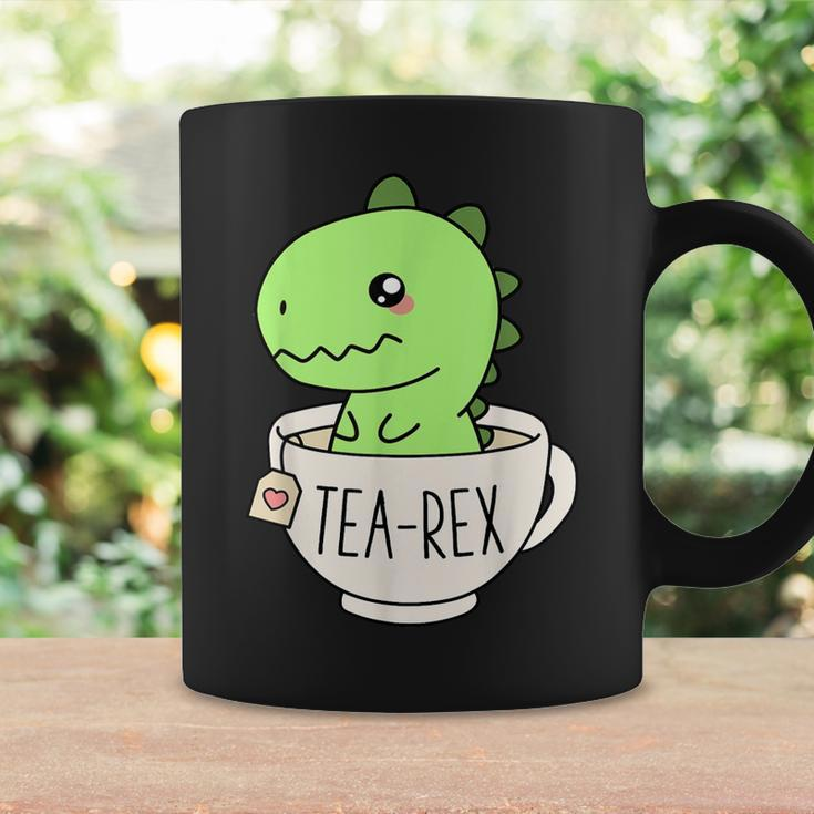 Tea-Rex Cute T-Rex Dinosaur Kawaii Dino Pun Tassen Geschenkideen