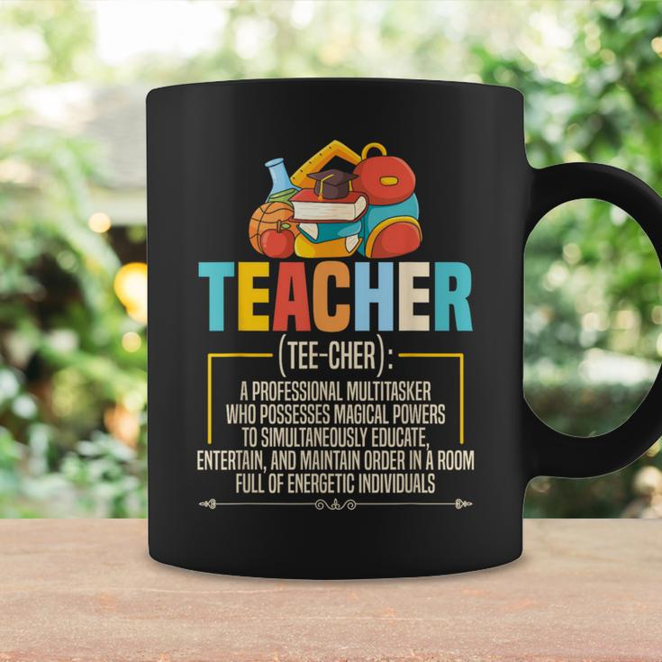 Teacher Definition Teaching School Teacher Coffee Mug Gifts ideas