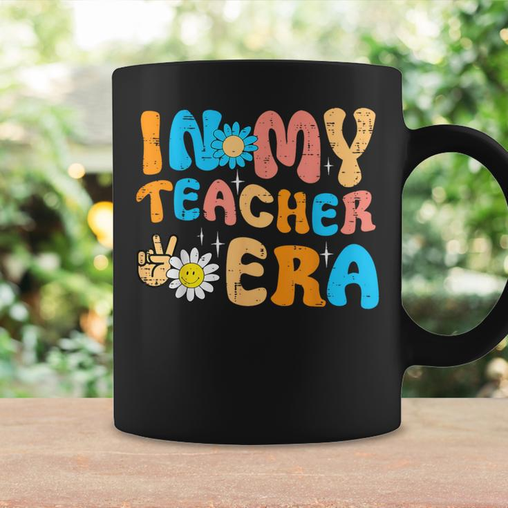 In My Teacher Era Groovy Retro Back To School Men Coffee Mug Gifts ideas
