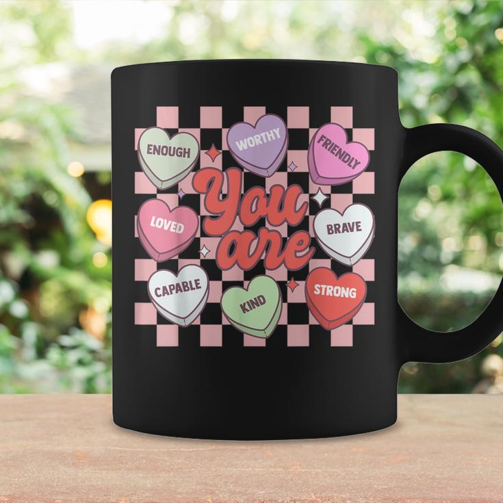Teacher Valentines Day Candy Heart Coffee Mug Gifts ideas