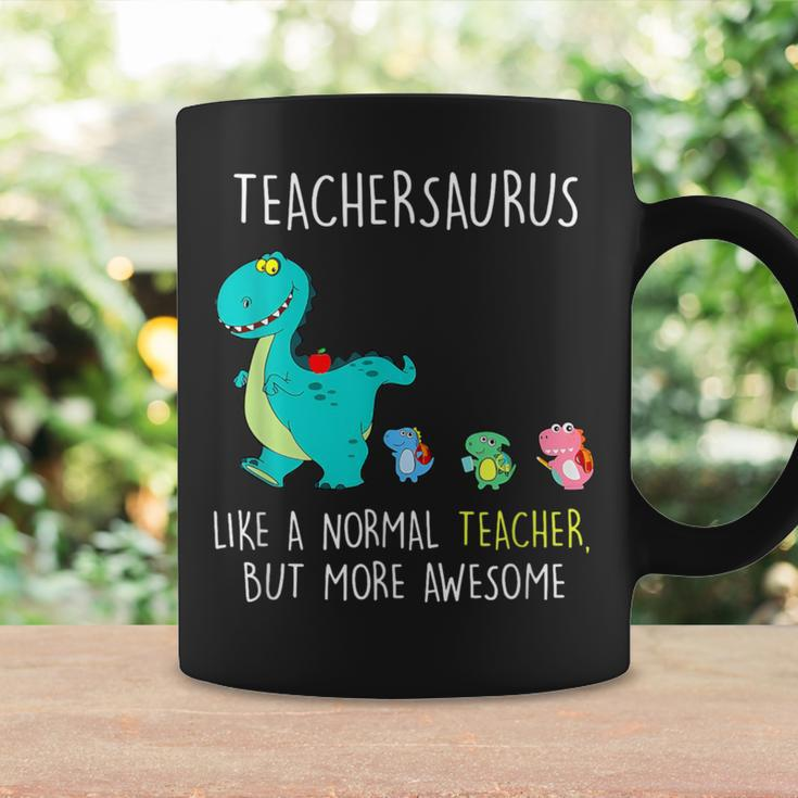 Teachersaurus Like A Normal Teacher But More Awesome Coffee Mug Gifts ideas