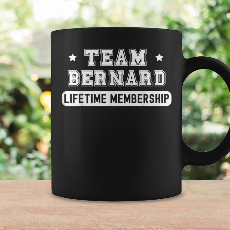 Team Bernard Lifetime Membership Family Last Name Coffee Mug Gifts ideas
