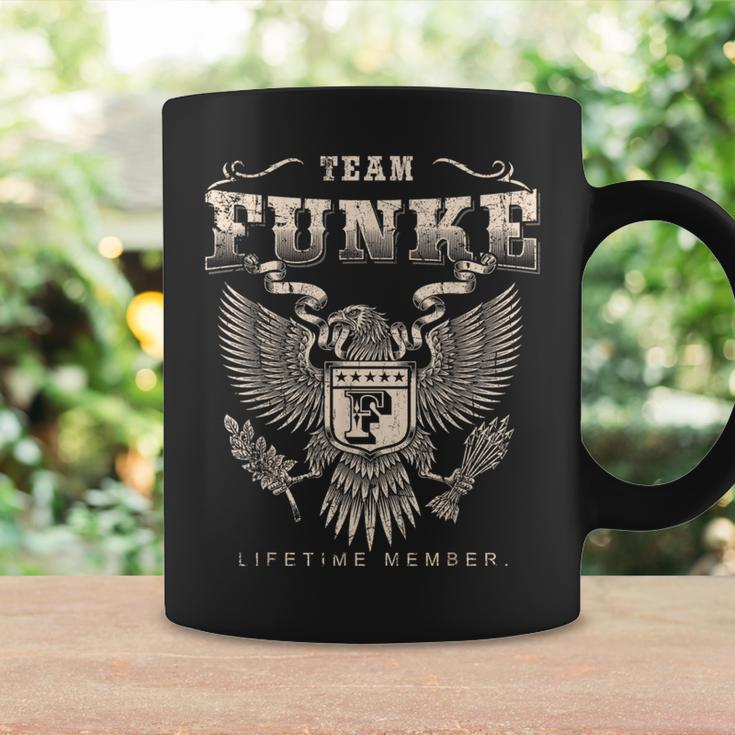 Team Funke Lifetime Member Funke Name Coffee Mug Gifts ideas