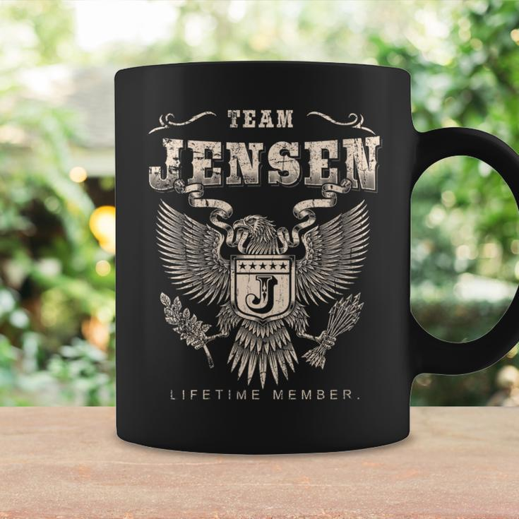 Team Jensen Family Name Lifetime Member Coffee Mug Gifts ideas