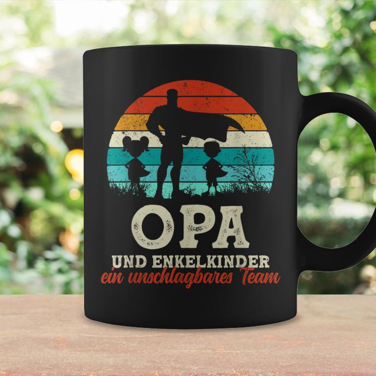 Team Opa Und Enkel Bester Opa Der Welt Father's Day Super Grandpa Tassen Geschenkideen