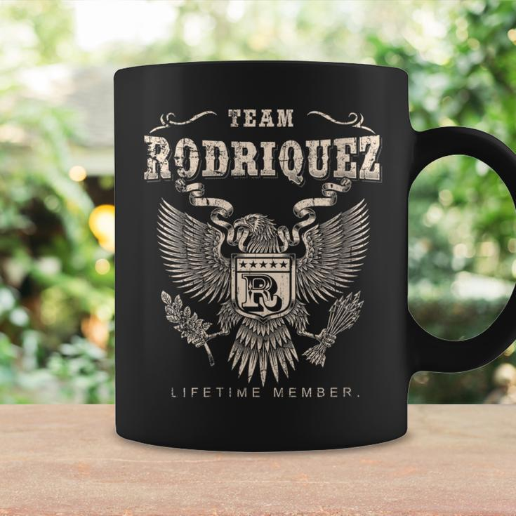 Team Rodriquez Family Name Lifetime Member Coffee Mug Gifts ideas