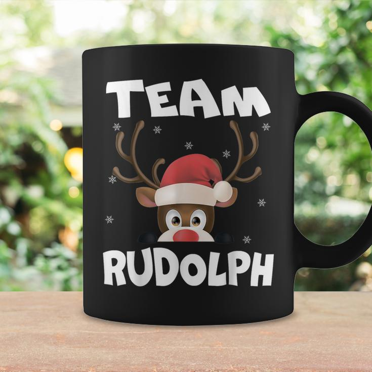 Team Rudolph Xmas Reindeer Deer Lover Tassen Geschenkideen